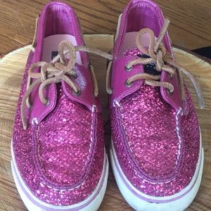 Pink Sequence Sperry TopSpider